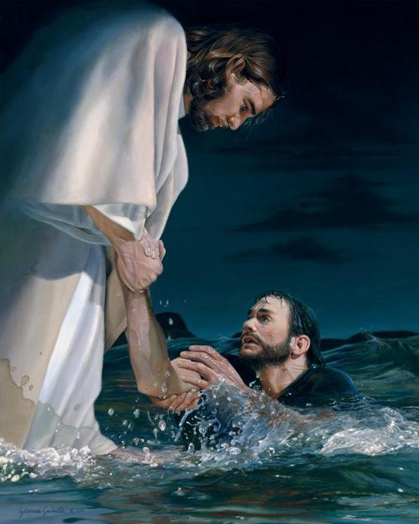 Isus spašava Petra