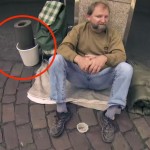 posudio je kantu od beskućnika