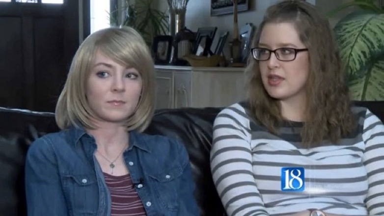Rebekah s lijeve strane i Isabella s desne; Foto: WTHITV News