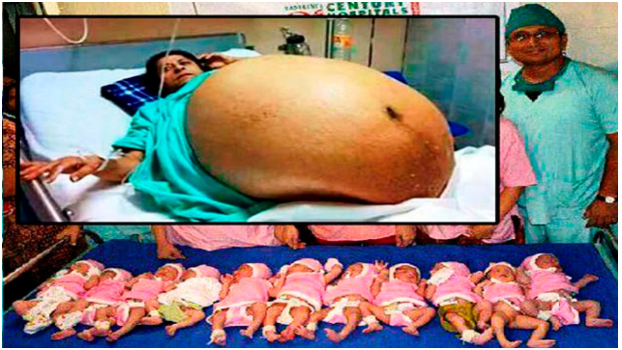 Žena rodila 11 zdravih beba