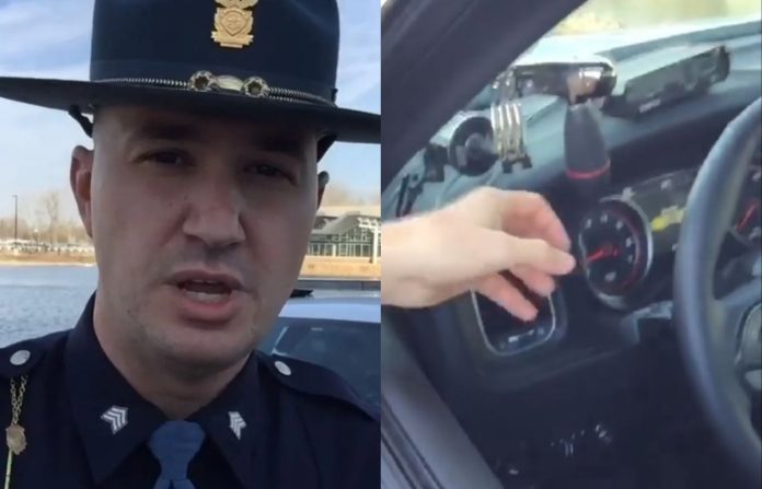 Policajac otkrio sigurnosnu značajku u automobilu