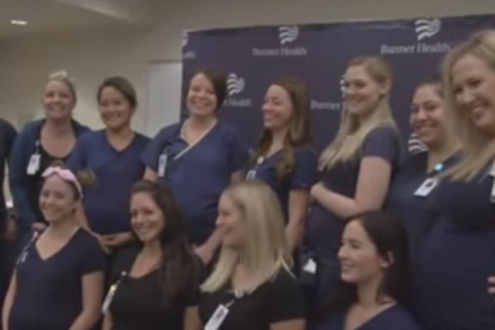 16 medicinskih sestara u bolnici zatrudnjelo u isto vrijeme