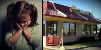 Žena je u toaletu McDonald'sa naišla na prestavljenu djevojčicu