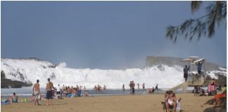 Izgledalo je kao običan dan na plaži,