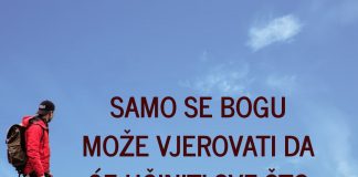 Bog će ispuniti ono što je obećao