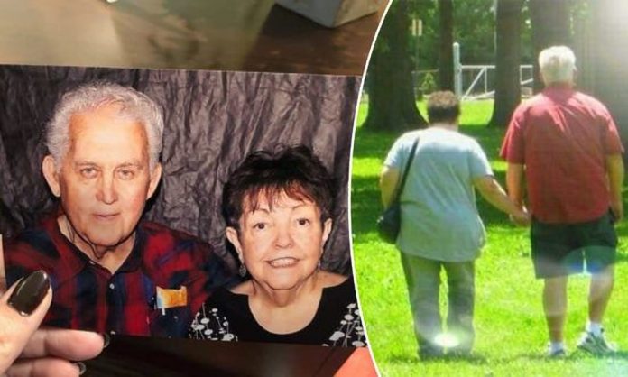 bračni par ruke Držeći se za ruke, bračni je par zajedno preminuo nakon 56 godina braka