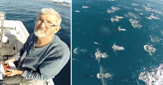 dron ocean Muškarac slučajno dronom snimio nevjerojatan događaj iznad oceana