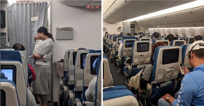 Majka se zabrinula da bi njena beba mogla uznemiriti putnike u avionu