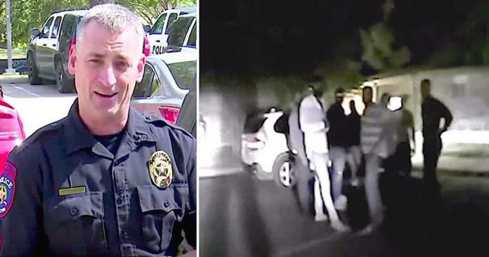 policajac mladići ulica Policajac se iznenadio kada je vidio što momci na ulici rade