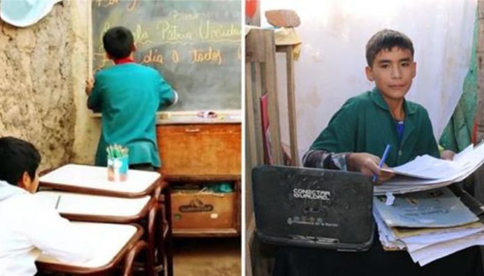 Dječak osnovao školu za siromašnu djecu pored svoje kuće