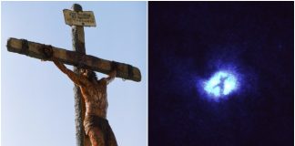 NASA-ina fotografija udaljene galaksije prikazuje Isusa na križu!?