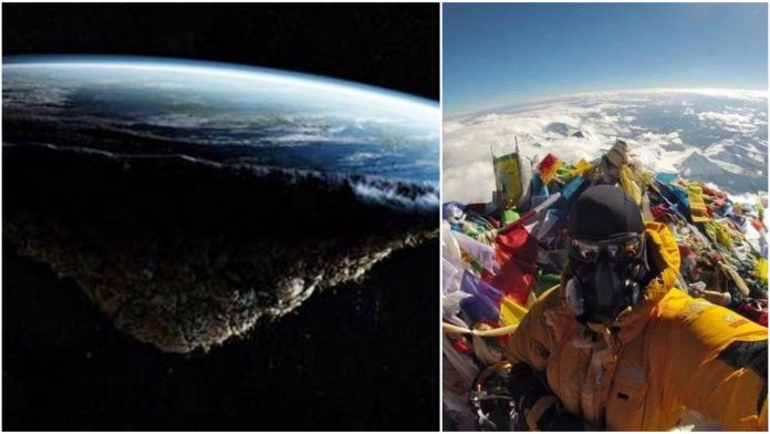fotografija Mount Everest Zemlja Jedna fotografija s Mount Everesta potpuno obara teoriju o ravnoj Zemlji