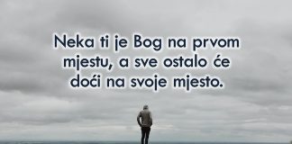 Bog blagoslivlja sve koji ga ljube