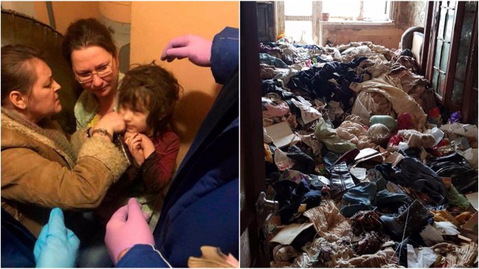 Zapuštena djevojčica (6) pronađena u stanu punom smeća i žohara naučila je pričati