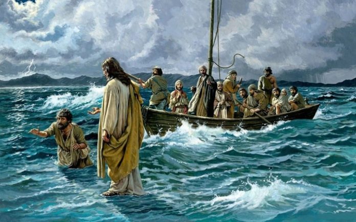 Petrovo hodanje po vodi