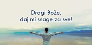 Ne znam što ovaj dan donosi, ali znam da je Bog uz mene