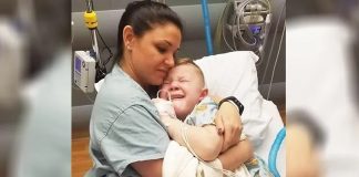 Skoro se rasplakala kada je vidjela što medicinska sestra radi njenom sinu