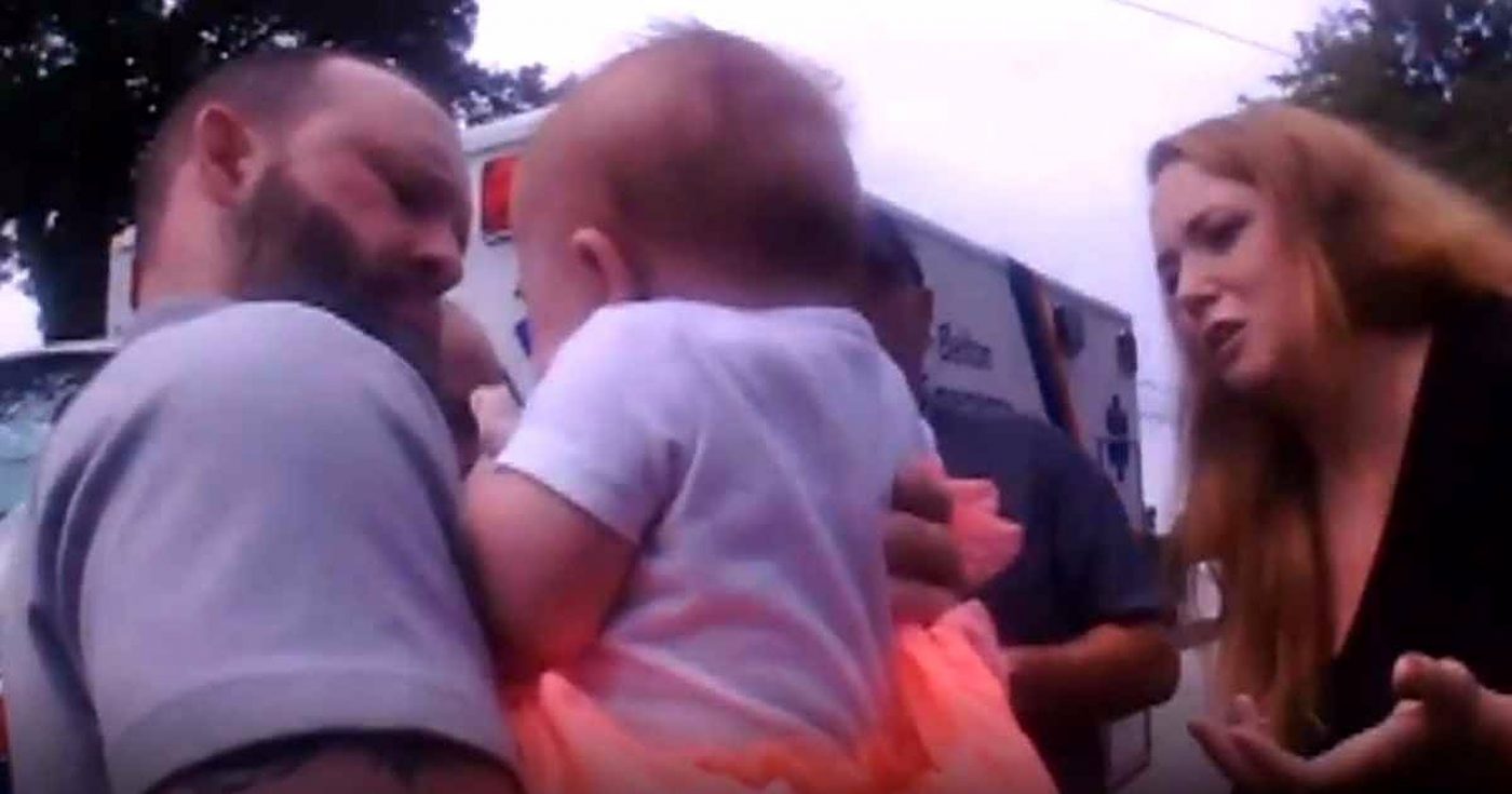 Policajac herojski spasio 4-mjesečnu bebu od gušenja