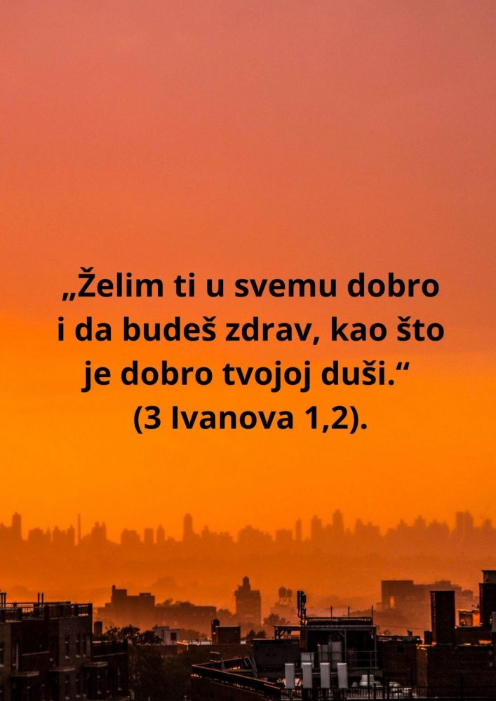 Želim ti u svemu dobro