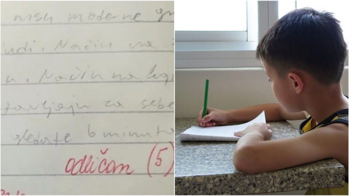 Učiteljica ostavila predivnu poruku, a mama iz Osijeka joj je odgovorila