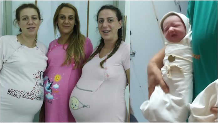 Sestre Olivera, Jasna i Jelena rodile četvero djece u razmaku od dva sata Sestre Olivera, Jasna i Jelena rodile četvero djece u razmaku od dva sata