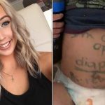 Mama se šokirala kada je vidjela poruku iz vrtića na sinovom trbuhu