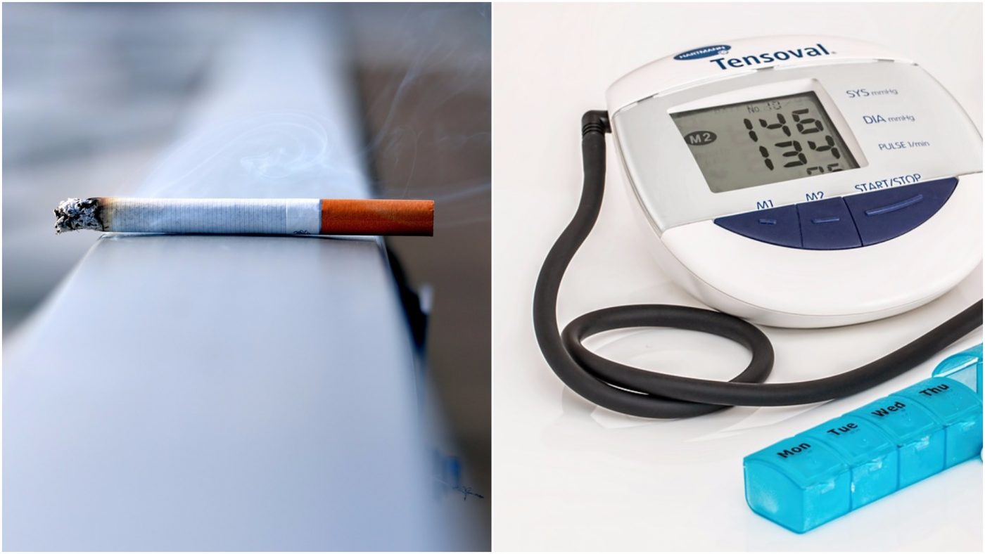 Da li pušenje povećava krvni tlak ili je niži?