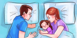 Spavanje s djecom u istom krevetu