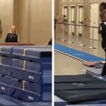 Trener za dlaku spasio mladu gimnastičarku od opasnog pada