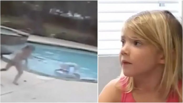 Kćer (5) spasila život majci koja je potonula na dno bazena