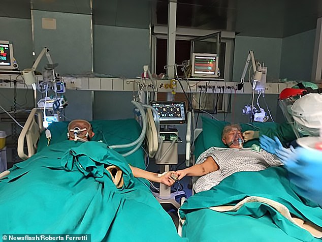 Medicinsko osoblje priredilo prekrasno iznenađenje starijem bračnom paru 1