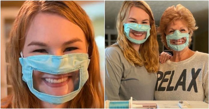 Studentica je primijetila da ne postoje maske za gluhonijeme pa ih je odlučila napraviti Studentica je primijetila da ne postoje maske za gluhonijeme pa ih je odlučila napraviti