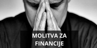 Molitva za financije