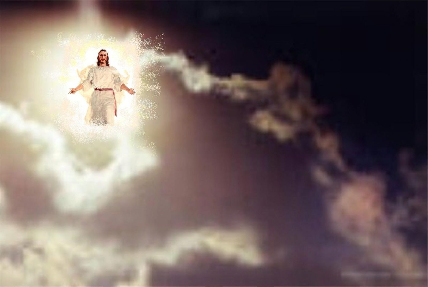 Isus na oblacima