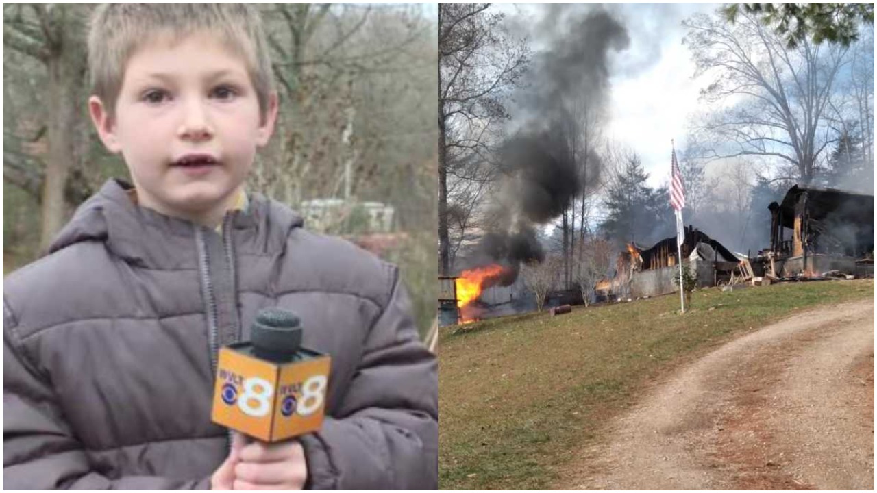 Hrabri dječak (7) uletio u vatru kako bi spasio sestru iz požara