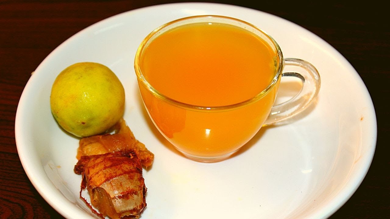 Čaj od limuna i đumbira recept