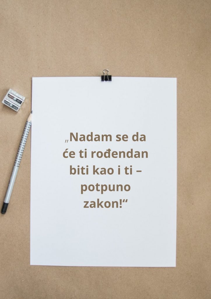 Čestitka za rođendan za muškarca