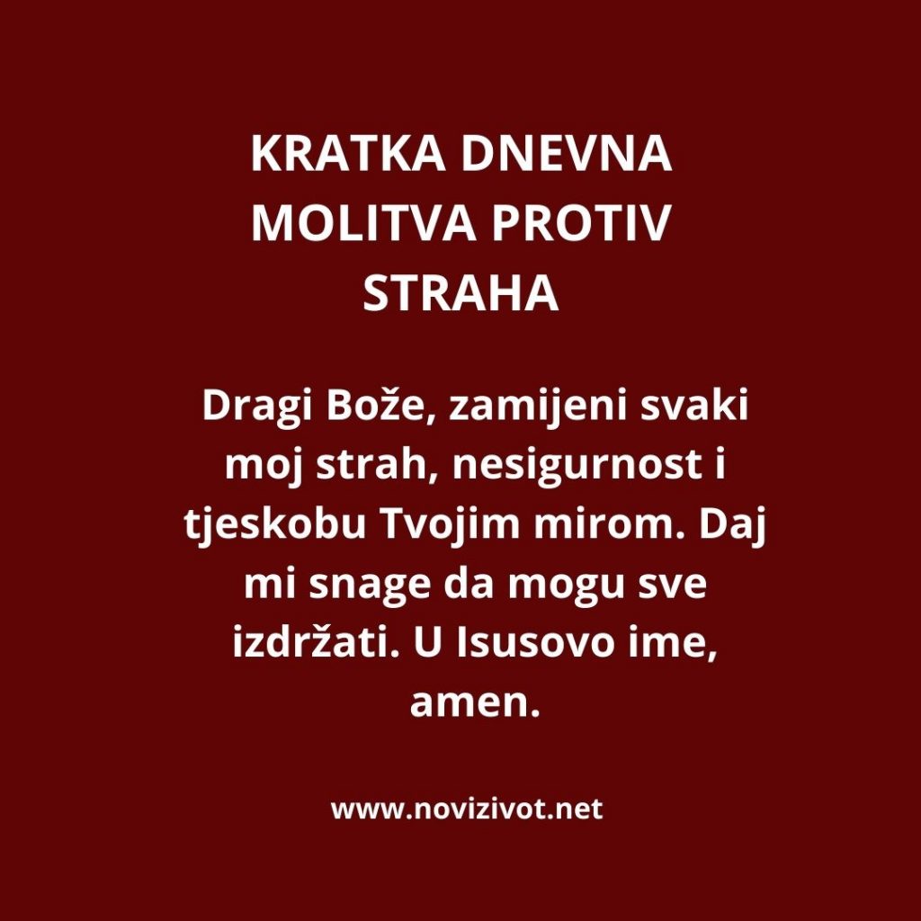 Kratka dnevna molitva