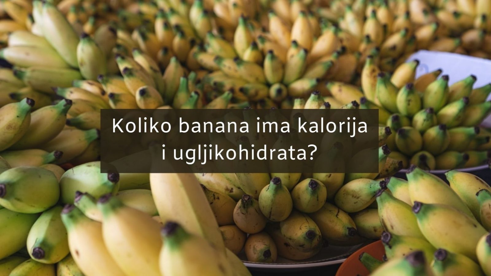 Banana kalorije