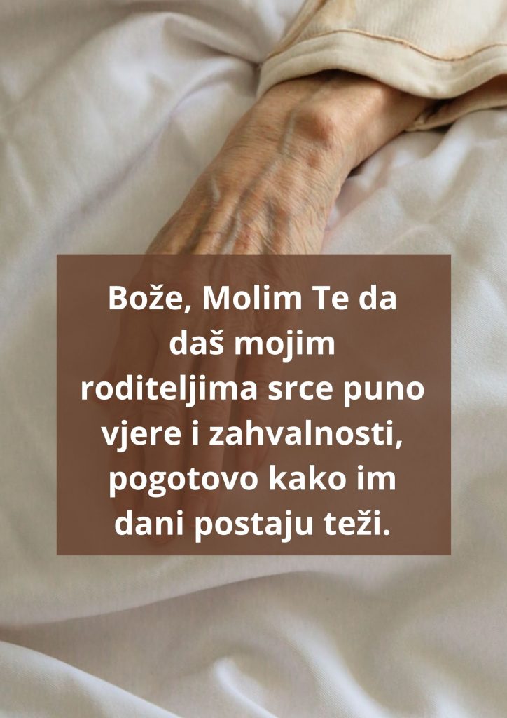 Molitva za mir roditelja