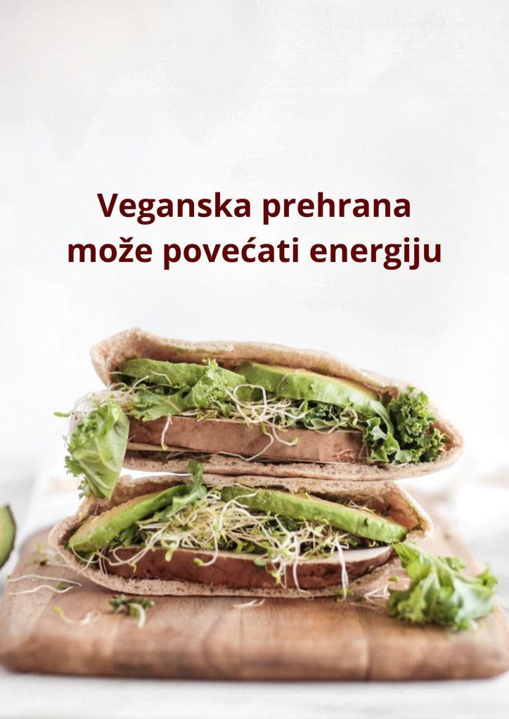 Veganska prehrana može povećati energiju