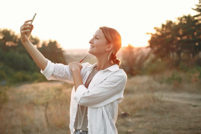 grijeh snimati ​​selfije