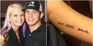 U trenu je izgubila svoju ljubav, a tri riječi koje joj je napisao je tetovirala na ruku