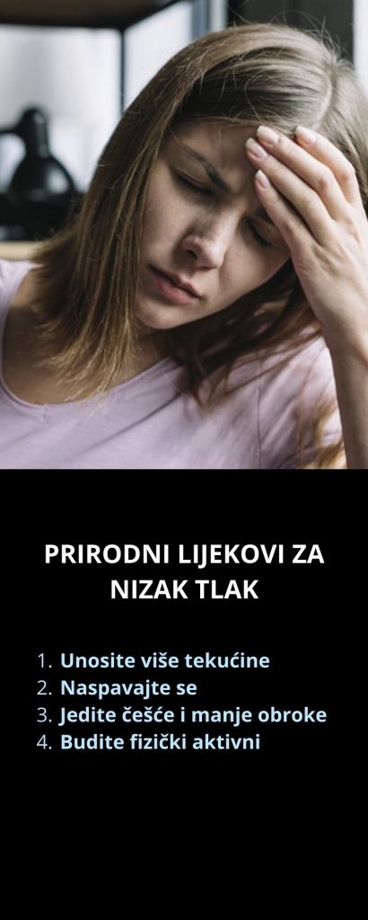 Nizak krvni tlak prirodni lijekovi