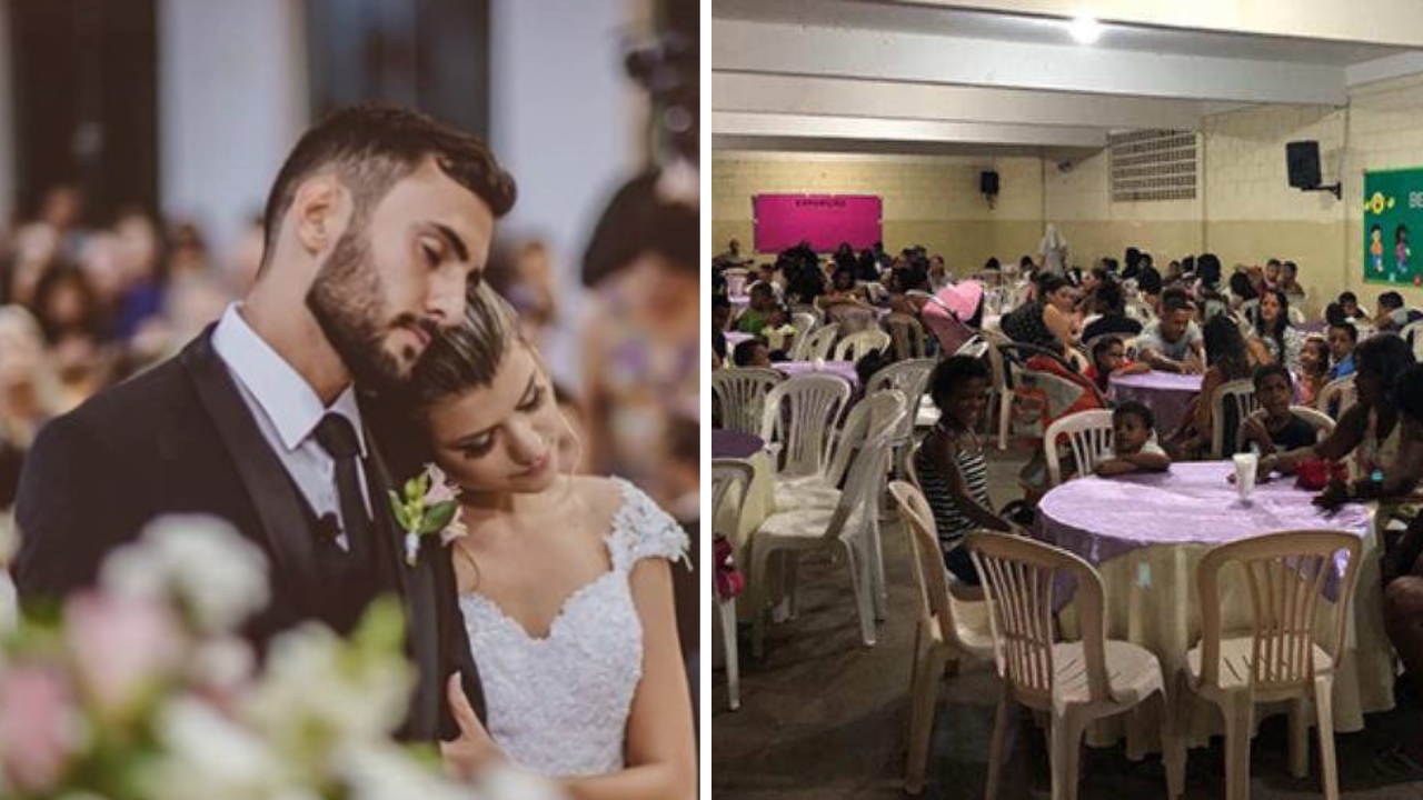 Mladenci na svadbenoj večeri okupili siromahe