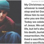 Justin Bieber posvjedočio na Božić