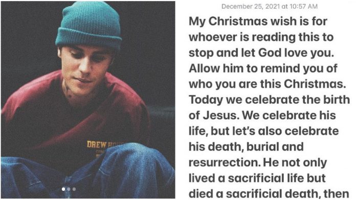 Justin Bieber posvjedočio na Božić