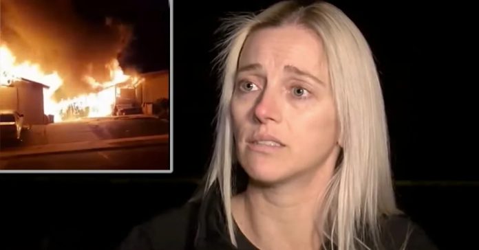 Trudnica je uočila vatru u susjedstvu, a zatim shvatila da odmah mora nešto poduzeti