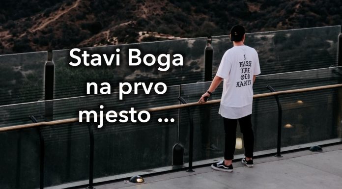 Stavi Boga na prvo mjesto