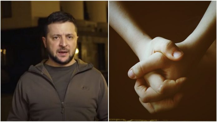 Zelenski Veliki i Jedini Bože, spasi našu Ukrajinu